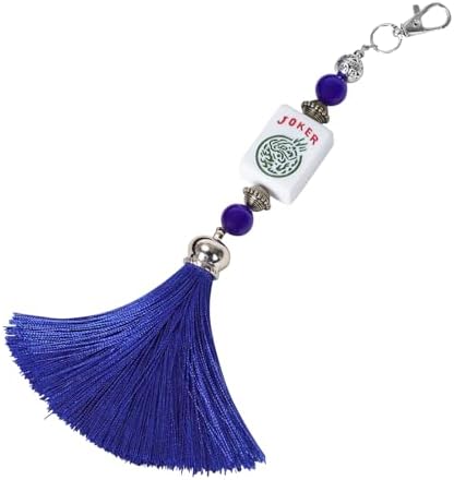 Accessory pouch for mahjong bags, blue