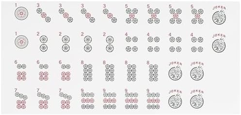 Decal stickers for 166 standard tiles
