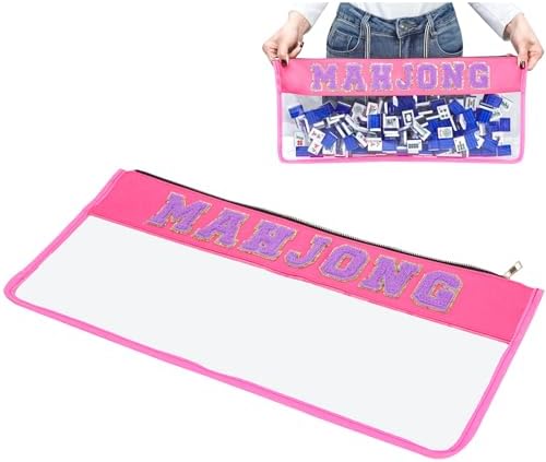 Empty mahjong case, red